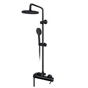 Rosan Dark baterija za kadu sa usponskim i rucnim tusem JD37251