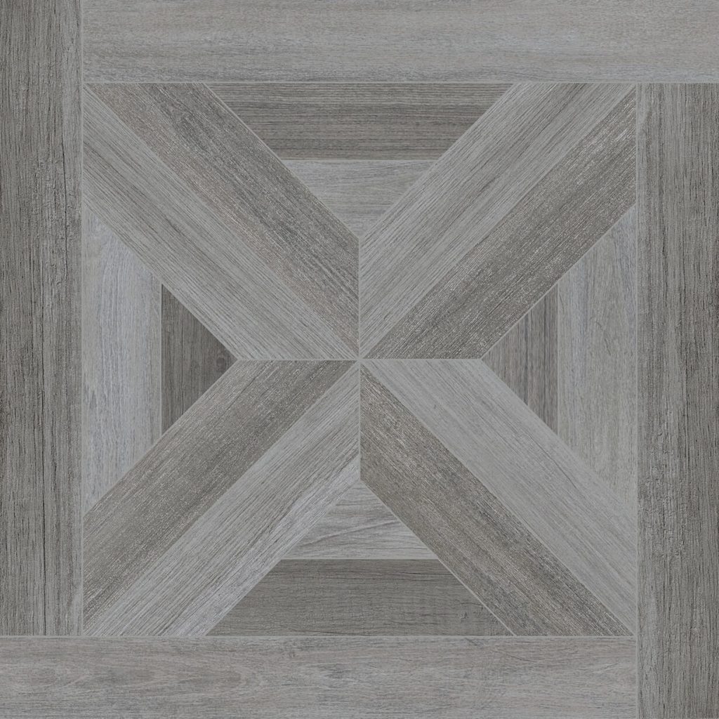 Detalj mat površine Beldevere Walnut 60x60cm – tekstura oraha sa 3 različita lica i prirodnim varijacijama braon nijanse