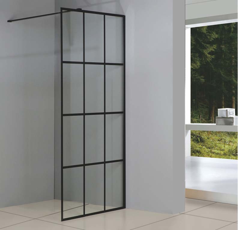 Tuš paravan Walk-in Saskia 90x195cm